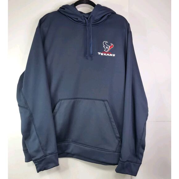 Mens Navy Blue Dunbrooke Houston Texans Pullover Hoodie Sweatshirt XL - Picture 2 of 11